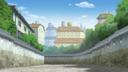 火影#二次元美景#，还记得木叶这些古建筑吗，发生了很多事儿，都已经不在了，物是人非[悲伤][活着回来]