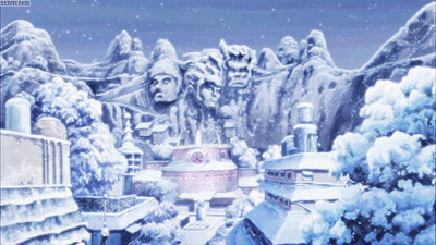 #二次元美景#雪中看世界，银装素裹，又是一番别样心绪在心头[悲伤]