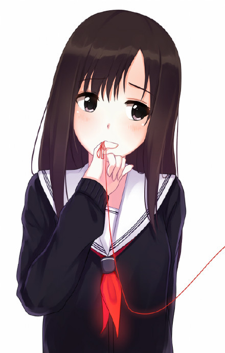 高中生制服#美少女#，美好，恬静，乖巧[嘻嘻]