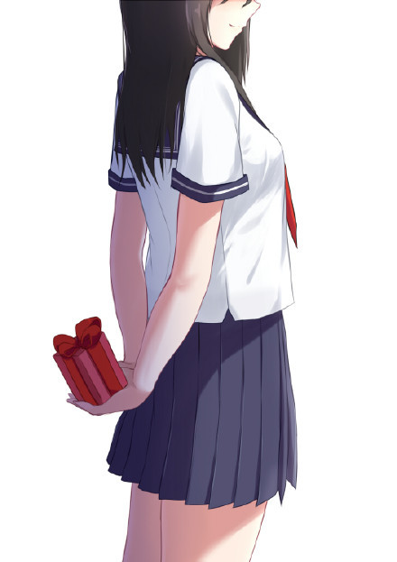 高中生制服#美少女#，美好，恬静，乖巧[嘻嘻]