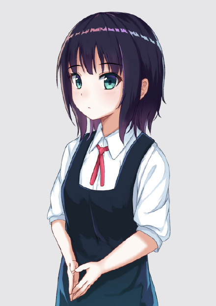 高中生制服#美少女#，美好，恬静，乖巧[嘻嘻]