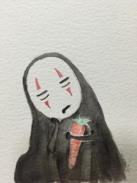 宫崎骏老爷子经典电影千与千寻中的经典角色，不知道有什么寓意[可怜]
刚才丫仔儿瞬间就想到了无脸男好厉腻害[嘻嘻]