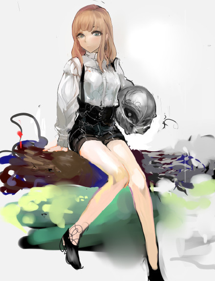 恬静的高纬度#美少女#，别有一番滋味在心头[嘻嘻]