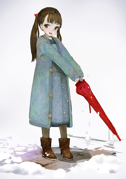 恬静的高纬度#美少女#，别有一番滋味在心头[嘻嘻]