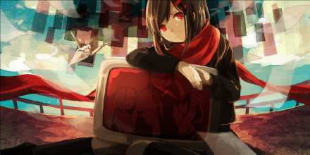 温柔#美少女#，倔犟的天使[嘻嘻]