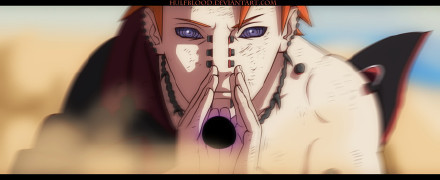 佩恩天道S级忍术 地爆天星[嘻嘻][战斗开始]