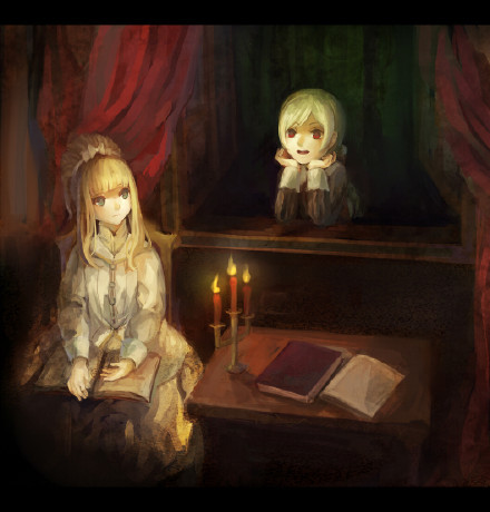 国人画师笔下的#美少女#,或明朗或犹豫，风格多样[嘻嘻][花心]