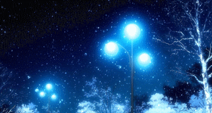 #二次元美景#寒风料峭，雪花飞舞，那时有你，记忆是那么的美好[嘻嘻][悲伤]