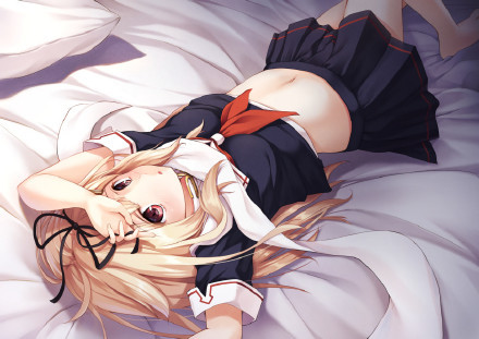 #营养快线系列#女仆装，给主人做饭吧[花心][害羞]