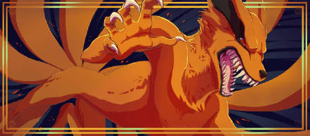 尾兽套图，大写的跪[嘻嘻][吃惊]