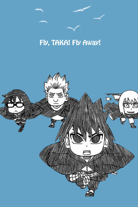 佐助的鹰小组[哈哈][可怜][嘻嘻]