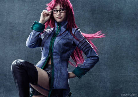 火影新年舞台剧，这个装扮绝对是cosplay的典范呀！[哈哈]
鬼鲛、迪达拉、阿飞，太帅了[哈哈]