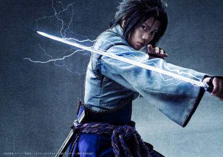 火影新年舞台剧，这个装扮绝对是cosplay的典范呀！[哈哈]
鬼鲛、迪达拉、阿飞，太帅了[哈哈]