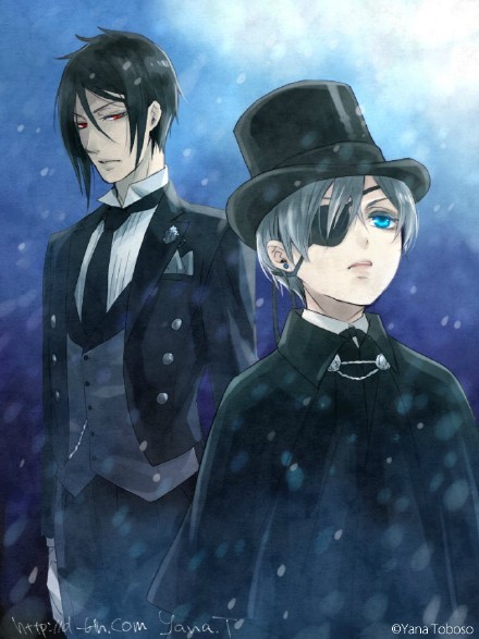 #黑执事#唯美同人图，超用心，大爱[嘻嘻]