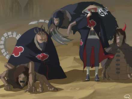 #晓组织# 艺术即是永恒之美------ 赤砂蝎#话语#[悲伤]