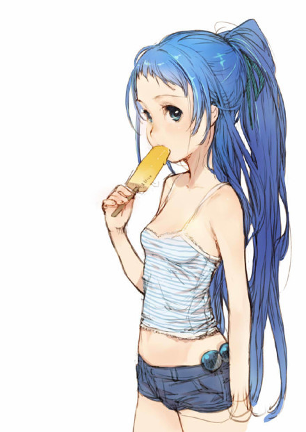 #营养快线系列#越来越奔放，对纯系#美少女#完全把持不住