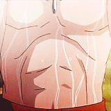 还记得鸣人在瀑布底下修炼吗？这个身材也是没谁了[钱][钱][害羞]