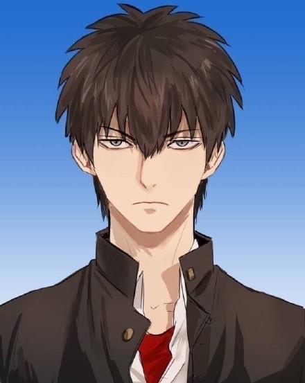 银魂土方大头照，这对CP太配了[嘻嘻][花心][害羞]