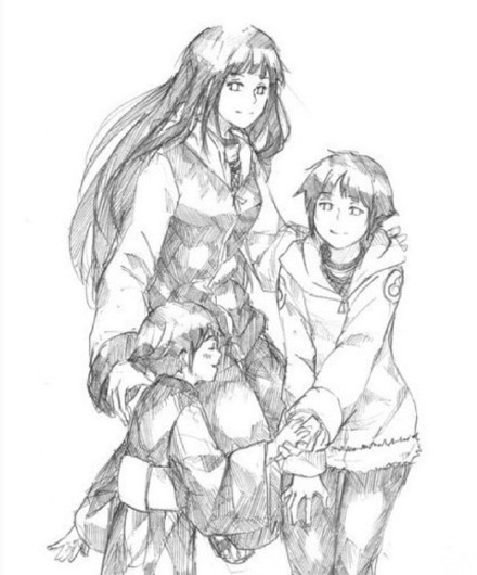 经典火影人物手绘，大家都变了[花心][嘻嘻]