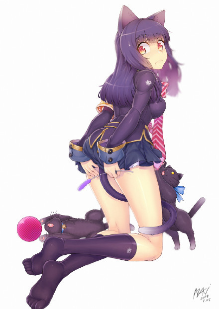 #营养快线系列#比例略显失调，制服诱惑[花心]