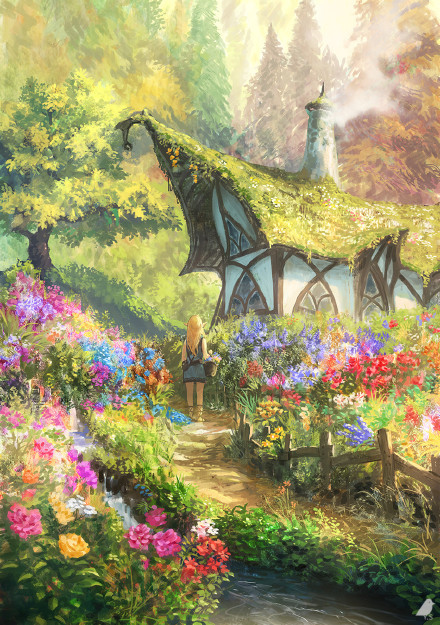 想象力爆棚，一图一世界，每张图都把人带到一个瑰奇的世界，感谢11区的老师傅[嘻嘻]