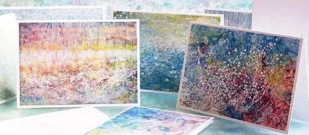 五岁自闭症小女孩作品，不一样的内心，不一样的没[悲伤][嘻嘻]