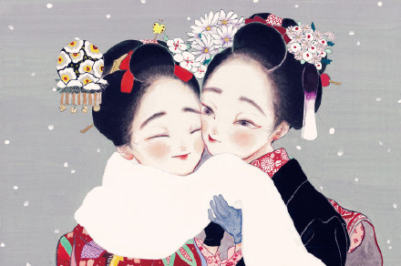 和风#美少女# 满满的昭和时代[嘻嘻]