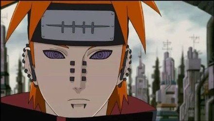 让这个世界感到真正的痛楚，才能让这个痛苦的恐怖抑制战争，将世界带往安定和平。-------#晓组织#佩恩#话语#