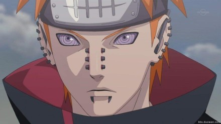 让这个世界感到真正的痛楚，才能让这个痛苦的恐怖抑制战争，将世界带往安定和平。-------#晓组织#佩恩#话语#