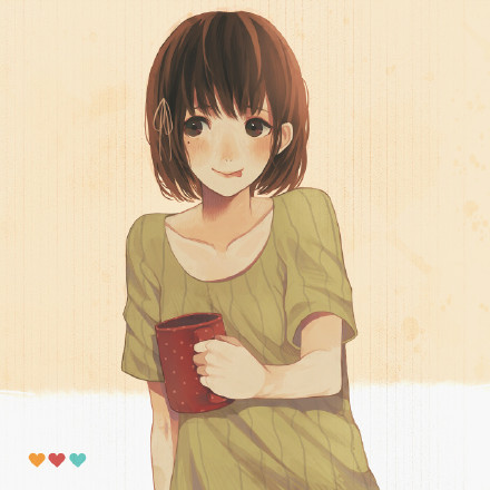 学生时代的#美少女#[花心]