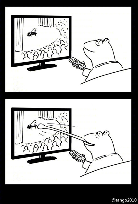 #tango#青蛙看钢琴演奏会[挖鼻屎]