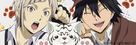 【文豪野犬】猫咪日官方插图，好萌啊[可怜]
修了一个头像[嘻嘻]