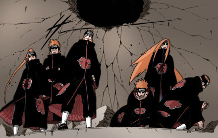 佩恩六道 帅萌登场[可怜][害羞]