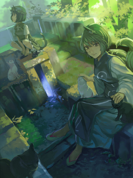 日本流行的狐狸传说[嘻嘻]
以及狐狸正太同人美图[害羞]