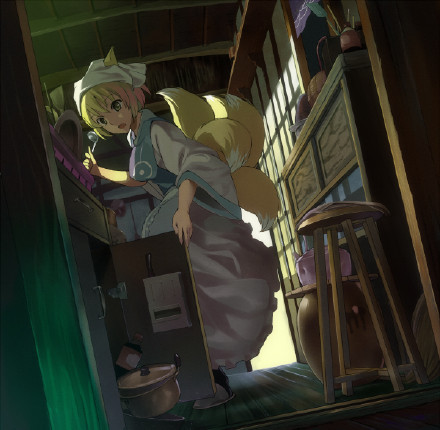 日本流行的狐狸传说[嘻嘻]
以及狐狸正太同人美图[害羞]