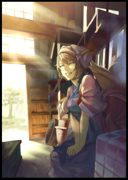 日本流行的狐狸传说[嘻嘻]
以及狐狸正太同人美图[害羞]