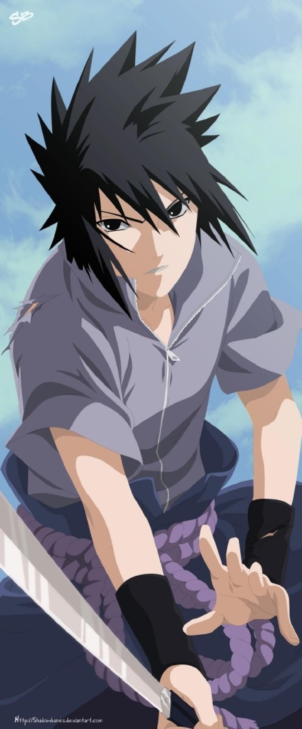 #火影英雄谱#之俊美佐助[嘻嘻][嘻嘻][害羞]