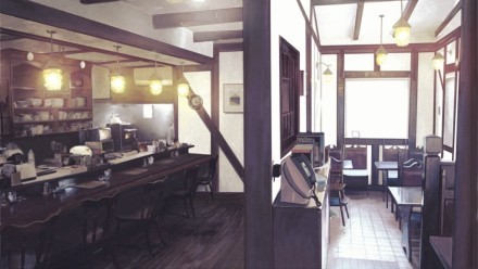 #大神#SYIORI笔下的#二次元美景#，回不去的校园生活和那时的人[悲伤]