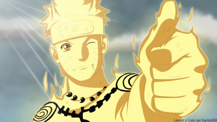 #火影英雄谱#之漩涡鸣人仙人模式[战斗开始][嘻嘻]