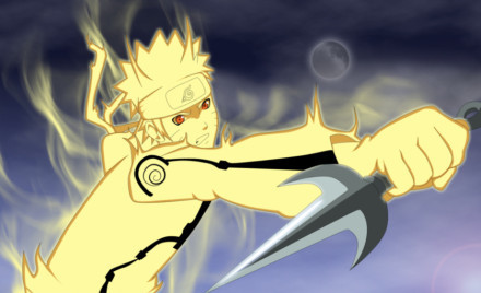 #火影英雄谱#之漩涡鸣人仙人模式[战斗开始][嘻嘻]