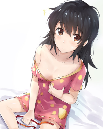 #营养快线系列#波涛汹涌，突破天际的羞耻心[花心][害羞]