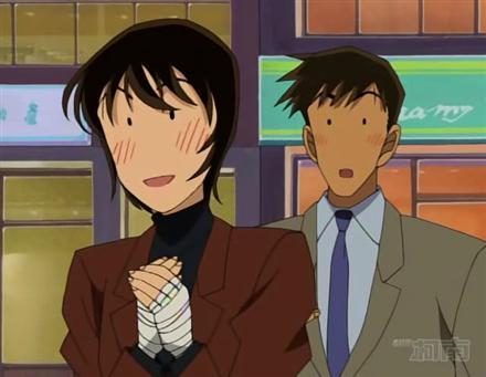 分享图片 #名侦探柯南# 总局的l恋爱物语，两个人好萌，总是你含我蓄，也许这就是爱情的美好之处吧