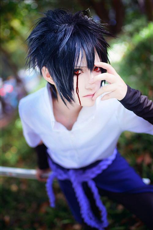 很不错的一组佐助的Cos 角色 宇智波佐助     cn:  阿银__ staff摄影：簡化妆：阿银__后期：七洛  喵咪 bcy.net/coser/detail/748/135590  (✿✪‿✪｡)ﾉ