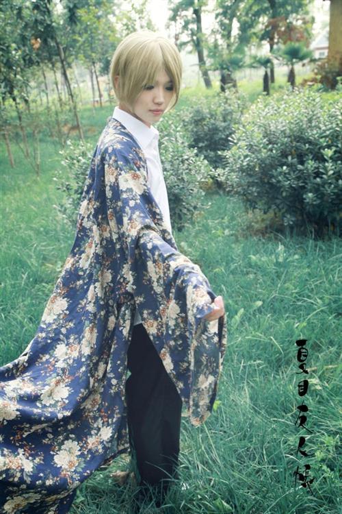 夏目贵志Cosplay 好有爱的说 ㄟ( ▔, ▔ )ㄏ