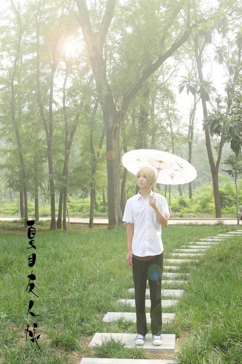 夏目贵志Cosplay 好有爱的说 ㄟ( ▔, ▔ )ㄏ