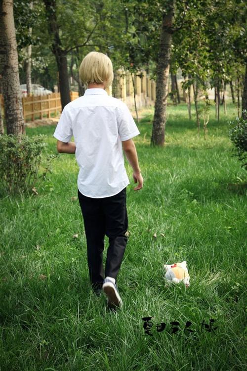 夏目贵志Cosplay 好有爱的说 ㄟ( ▔, ▔ )ㄏ