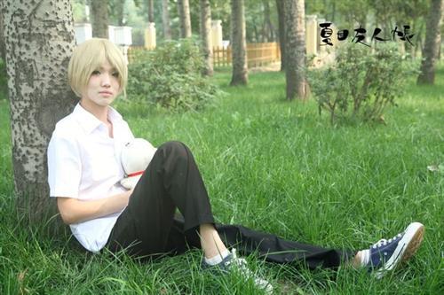 夏目贵志Cosplay 好有爱的说 ㄟ( ▔, ▔ )ㄏ