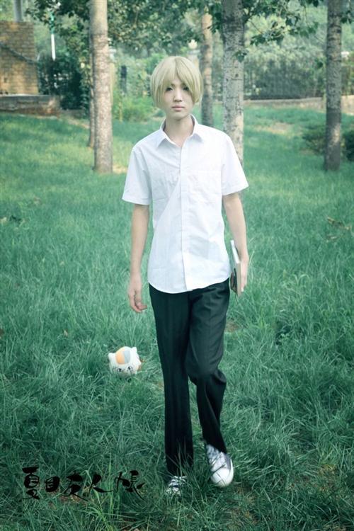 夏目贵志Cosplay 好有爱的说 ㄟ( ▔, ▔ )ㄏ