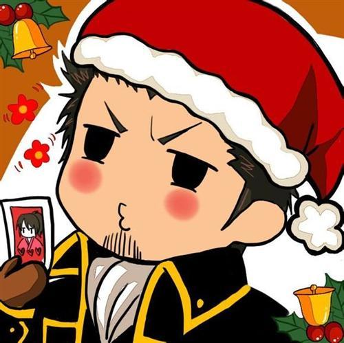 去年的图，将就下用吧，圣诞快乐，考闹呀路┳＿┳