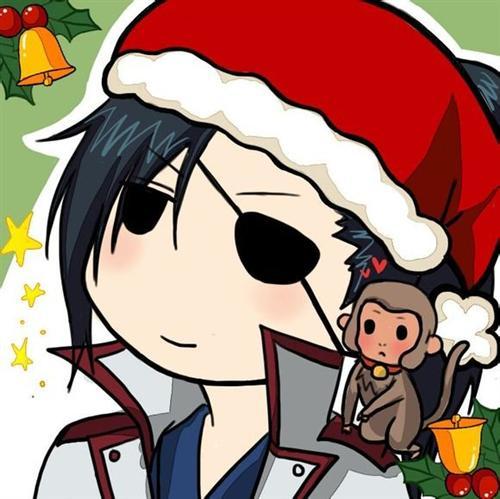 去年的图，将就下用吧，圣诞快乐，考闹呀路┳＿┳